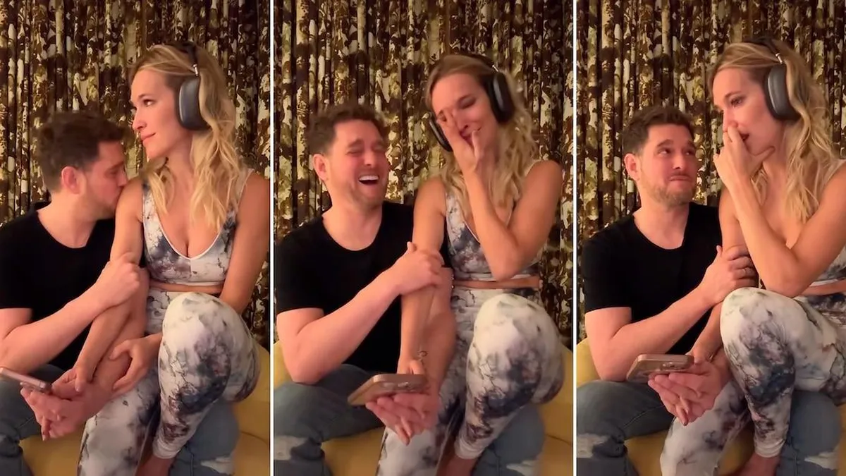 Luisana Lopilato y Michael Bublé: lágrimas y música para quienes sufren en las fiestas