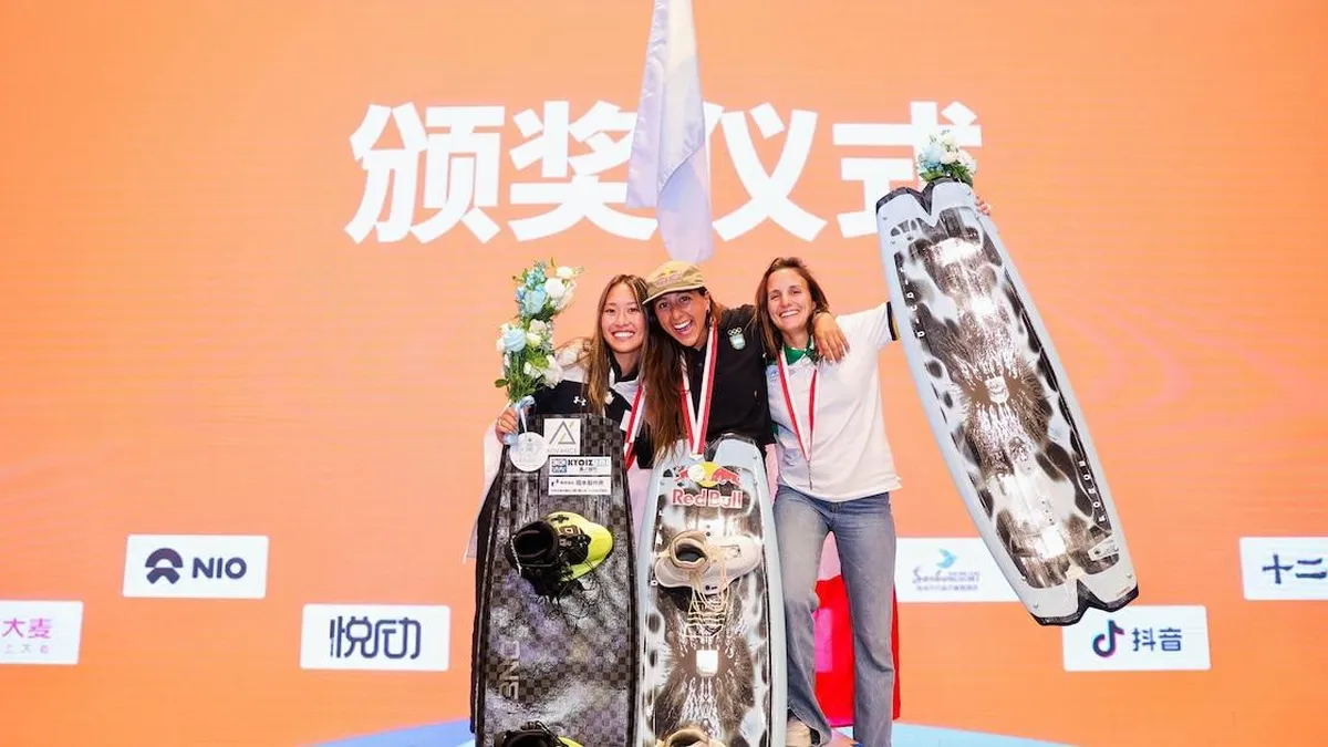 Eugenia Armas, la primera bicampeona mundial de wakeboard, sorprende con su historia de vida