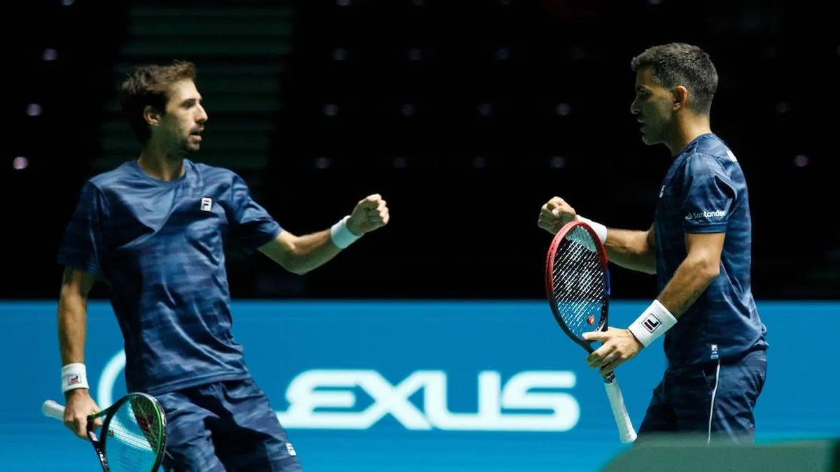 Machi y Molto, la dupla argentina que busca brillar en la Final 8 de la Copa Davis en Málaga