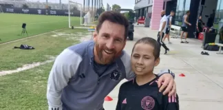 Lionel Messi brinda apoyo a Mateo