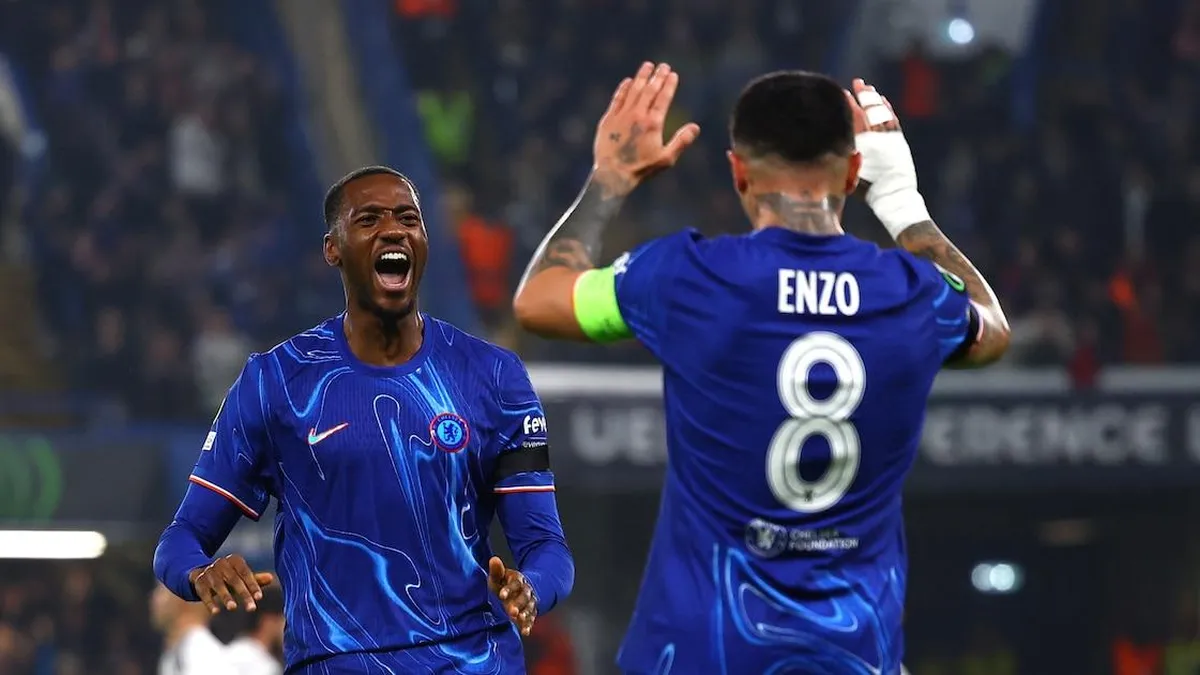 Enzo Fernández brilla con tres asistencias en solo nueve minutos para el Chelsea en la Conference League
