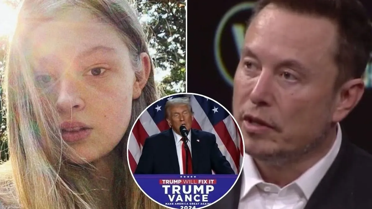 La hija de Elon Musk se pronuncia contra Donald Trump en una decisión impactante.