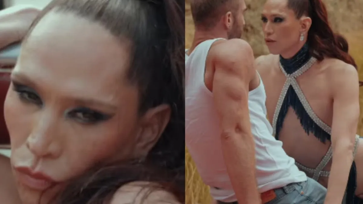 Di Mondo deslumbra en gala con video provocador junto al galán Jake Rusell