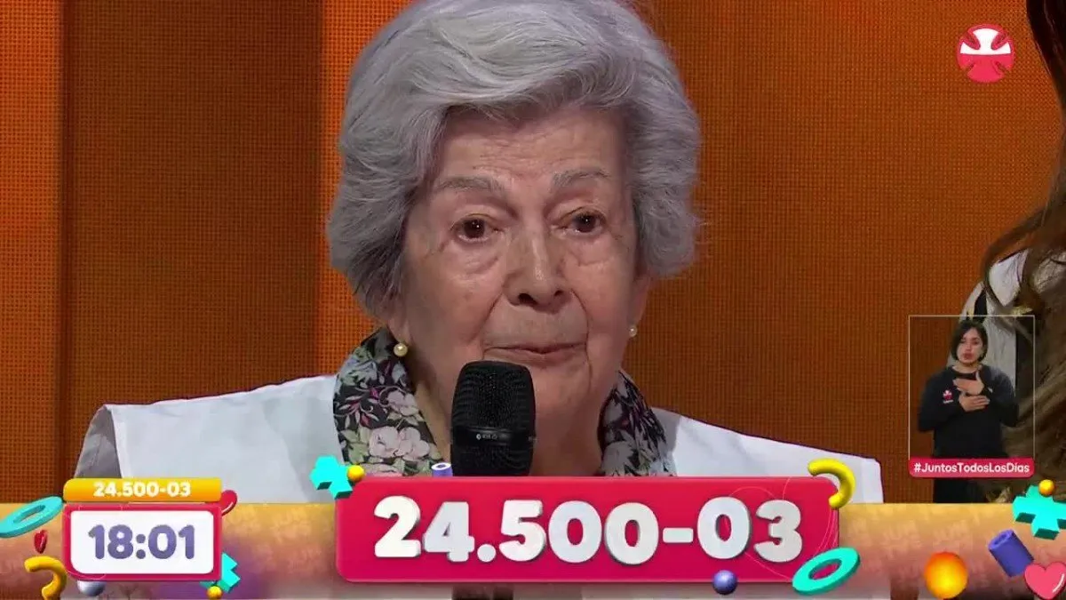 “Nunca pensé que a mis 95 años estaría aquí”: emotivo relato de abuelita en la Teletón
