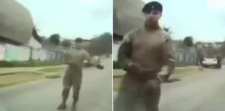 Un militar en Quilpué: ¿broma de Halloween o realidad? Aclaran el video viral.