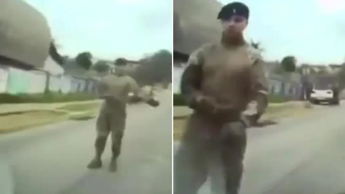 Aclaran el video viral de un supuesto militar en Quilpué: “Era una broma de Halloween”