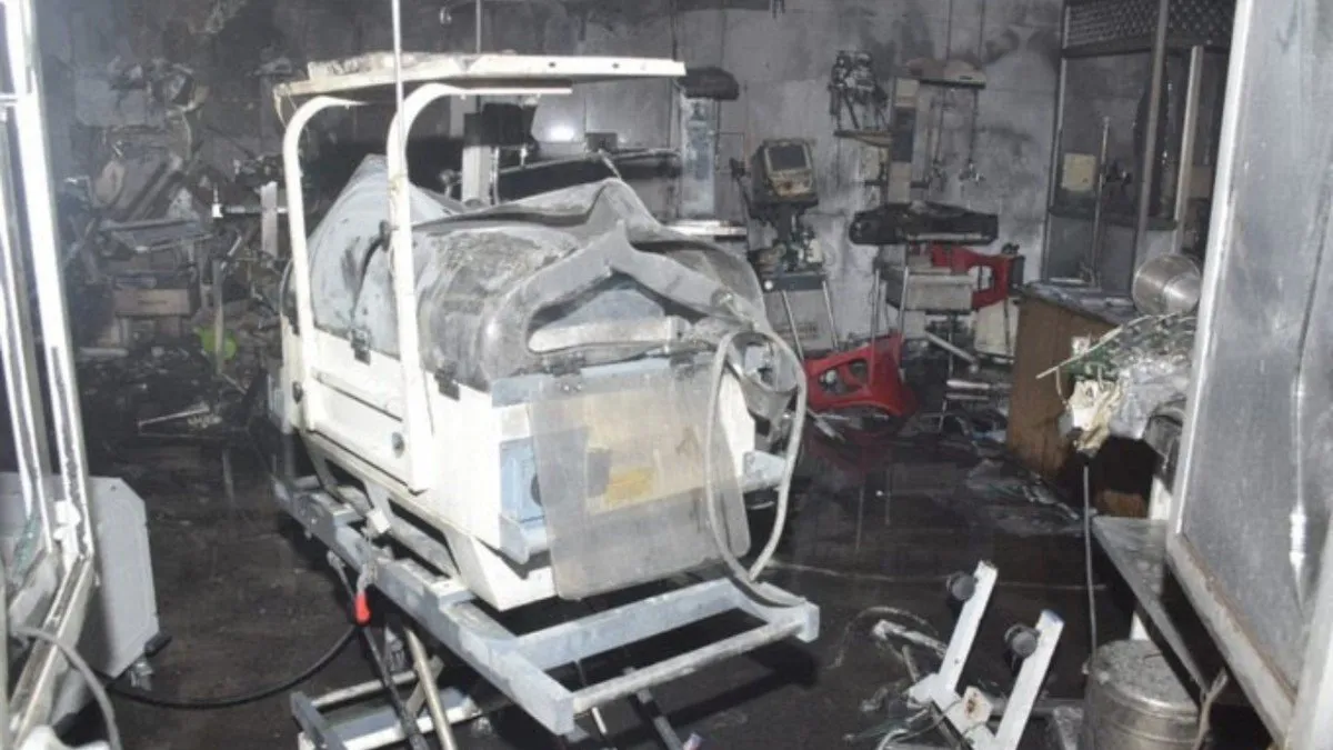 Tragedia en India: incendio en hospital cobra la vida de 10 recién nacidos.