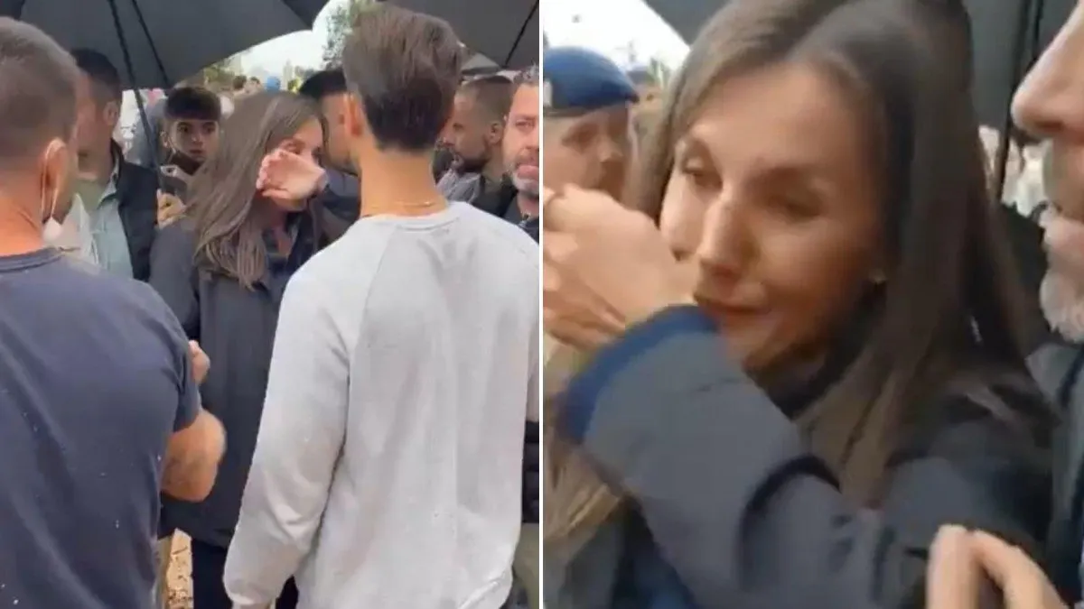 Reina Letizia llora tras ser atacada en visita a damnificados: “¡A ti no te hace falta nada!”