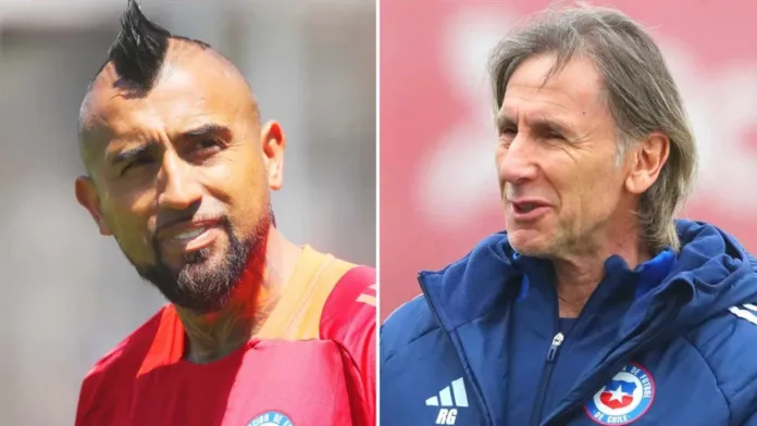 Vidal y Gareca: reconciliación tras la convocatoria a La Roja.