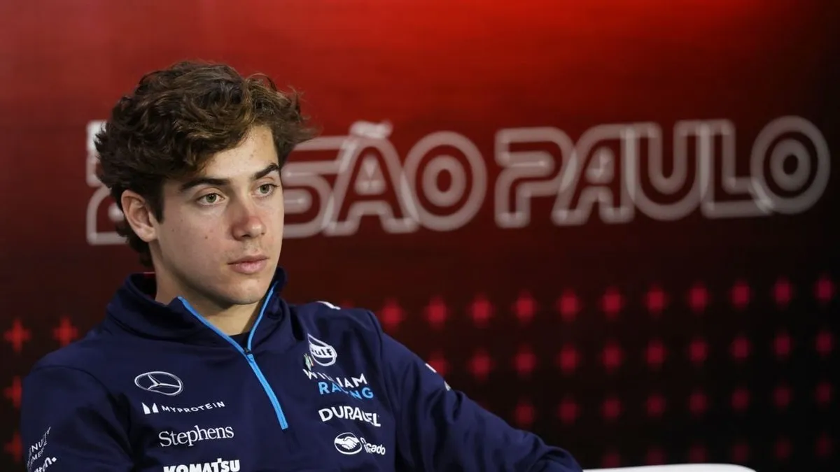 Franco Colapinto y su ingeniero