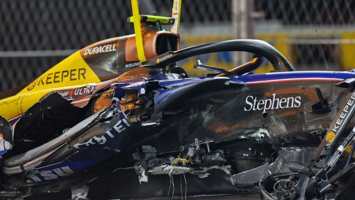 Franco Colapinto y su sorprendente regreso tras el choque en Las Vegas
