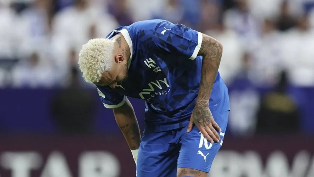 El club rechaza fichar a Neymar por su reciente lesión y falta de garantías médicas.