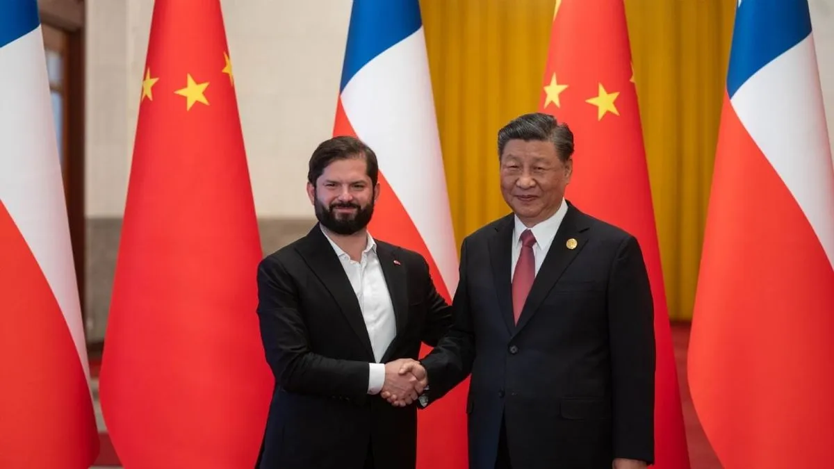 Boric y Xi Jinping: un encuentro para fortalecer la cooperación y el libre comercio entre Chile y China