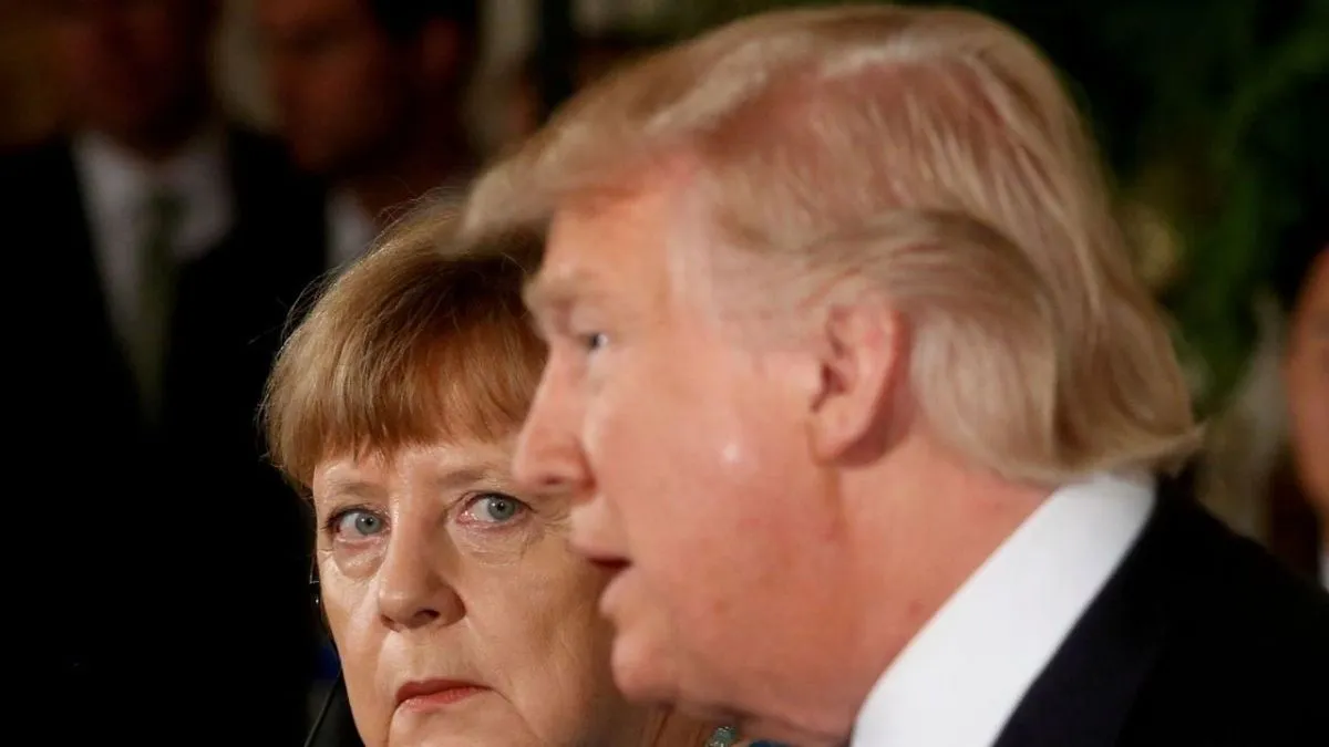 Angela Merkel expresa su preocupación por el regreso de Donald Trump a la Casa Blanca