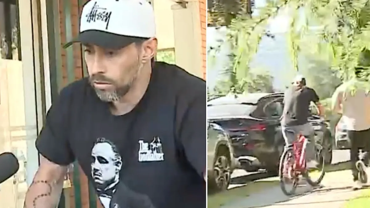 Jorge Valdivia vota en bicicleta mientras enfrenta controversias legales y medidas cautelares