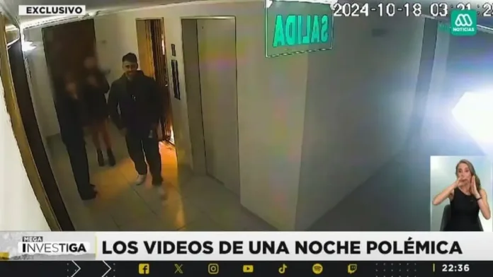 Jorge Valdivia y su segunda denunciante: impactantes registros tras la discoteca.