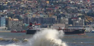 El Centro Meteorológico Marítimo de Valparaíso prevé oleaje tranquilo para mañana.