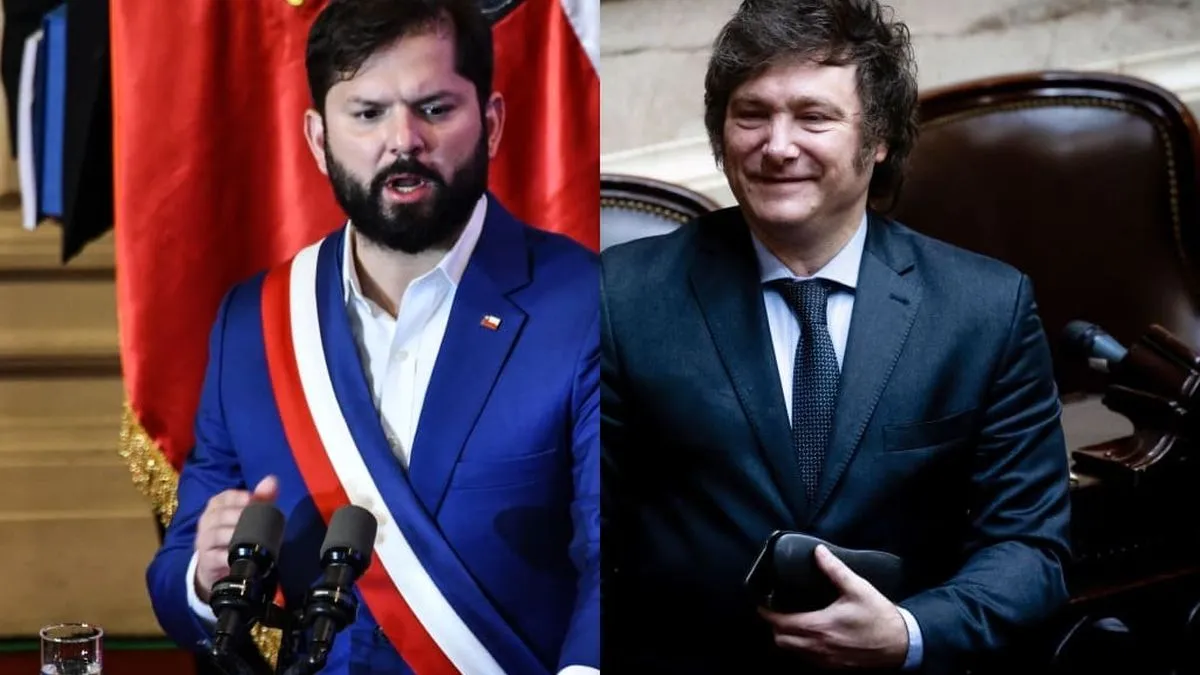 Milei y Boric: ¿Qué desató la nueva controversia entre Argentina y Chile?