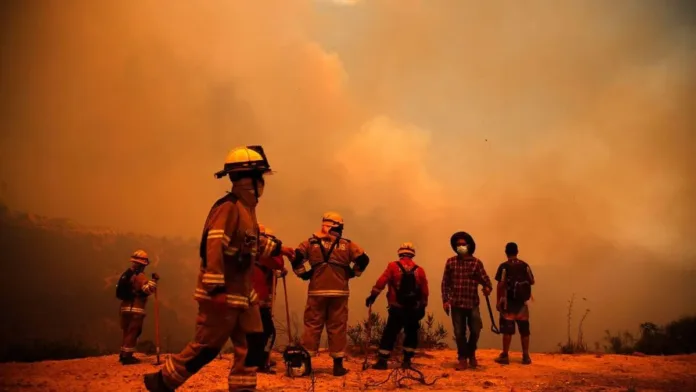 Alerta en la Región Metropolitana: alto riesgo de incendios forestales según Senapred.