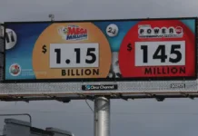 Un afortunado gana más de 1.200 millones de dólares en Mega Millions en California.