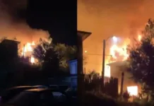 Tragedia en Lota: adulto mayor pierde la vida en incendio de su hogar.