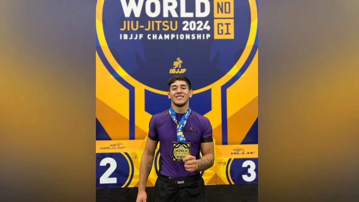Bastián Subiabre se corona campeón mundial de Jiu-Jitsu en Las Vegas: su emotiva historia