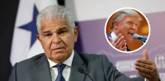 "La respuesta es no": Presidente de Panamá ante amenazas de Trump sobre peajes.