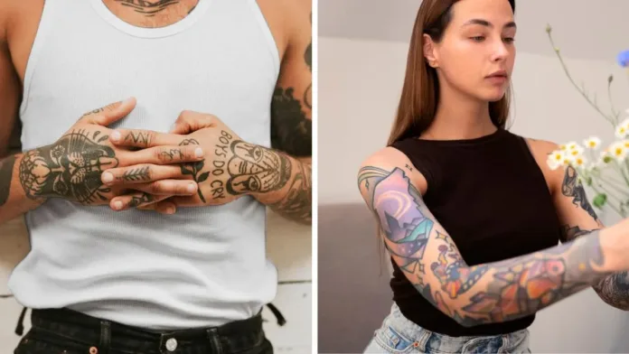 Estudio en Alemania revela que los sin tatuajes son vistos como más atractivos.