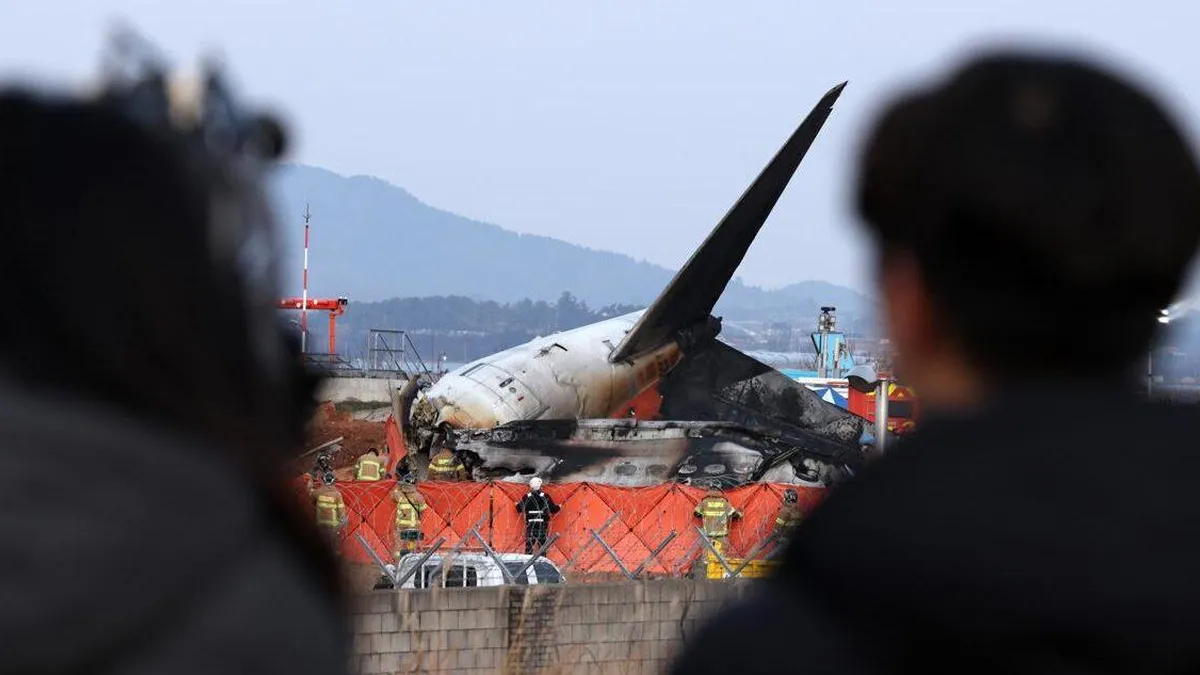 Tragedia aérea en Muan: 176 muertos tras accidente de avión de Jeju Air