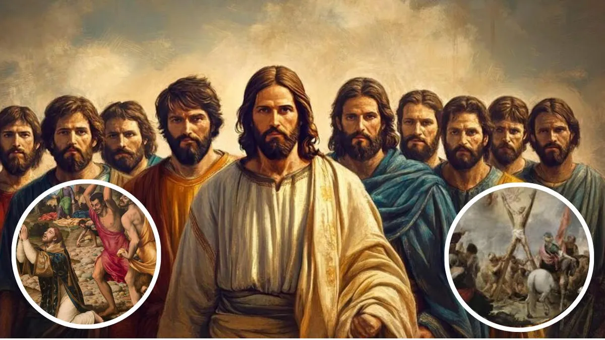 Los 12 apóstoles de Jesús: 11 martirizados en su fe