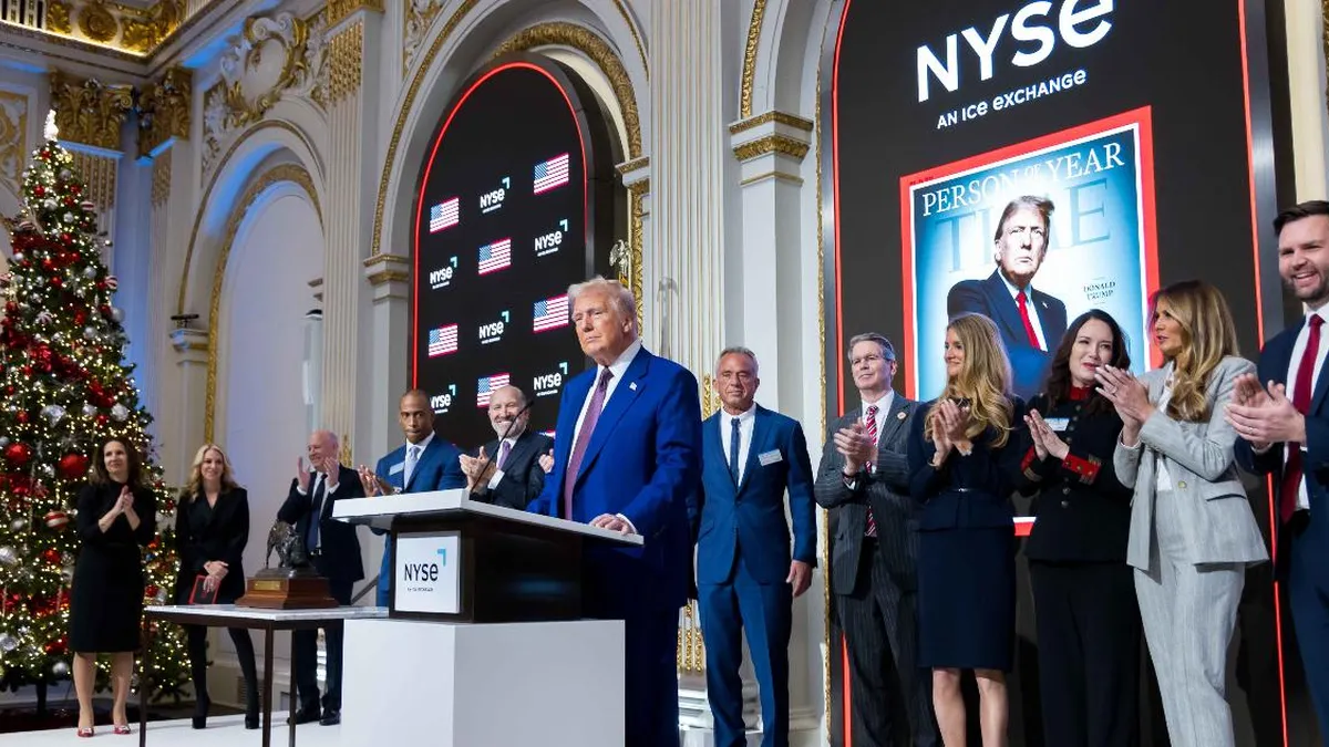 Donald Trump marca su regreso a Wall Street con un mensaje económico impactante