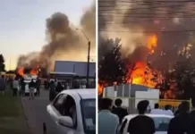 Incendio en Valdivia deja 7 damnificados; situación controlada.