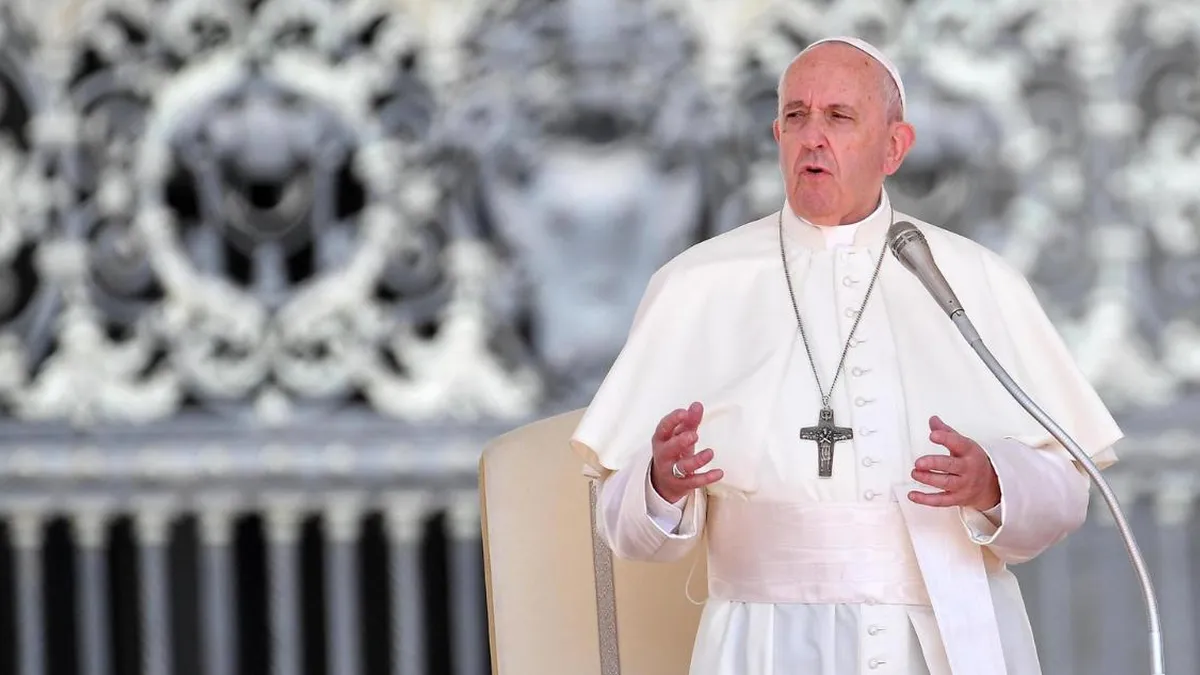 El papa Francisco vuelve a condenar la violencia en Gaza y llama a un alto al fuego