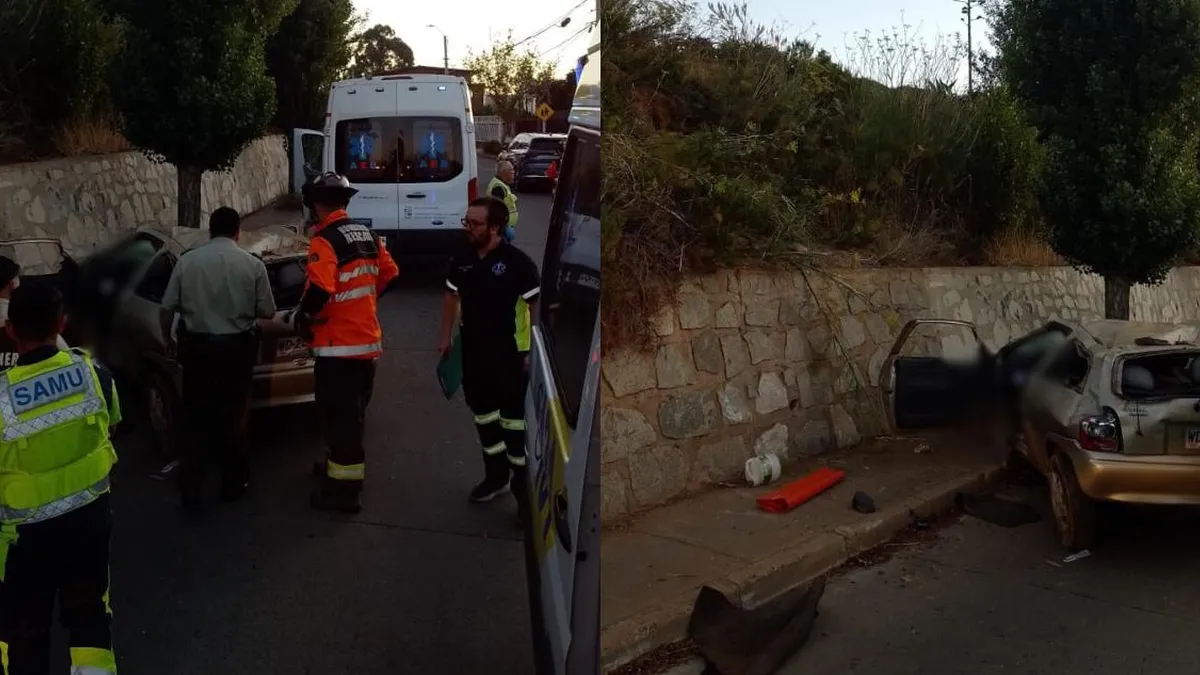 Trágico accidente en la variante Agua Santa de Viña del Mar deja al menos un fallecido.