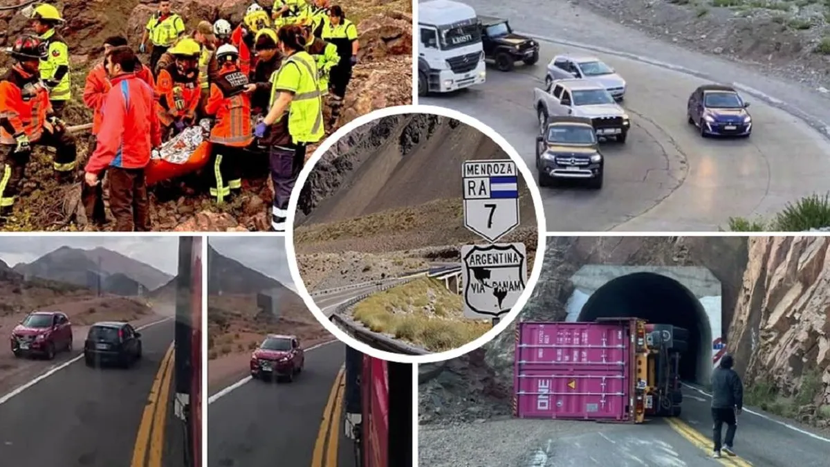 Preocupación en Argentina por accidentes en ruta hacia Chile: imprudencias y muertes.
