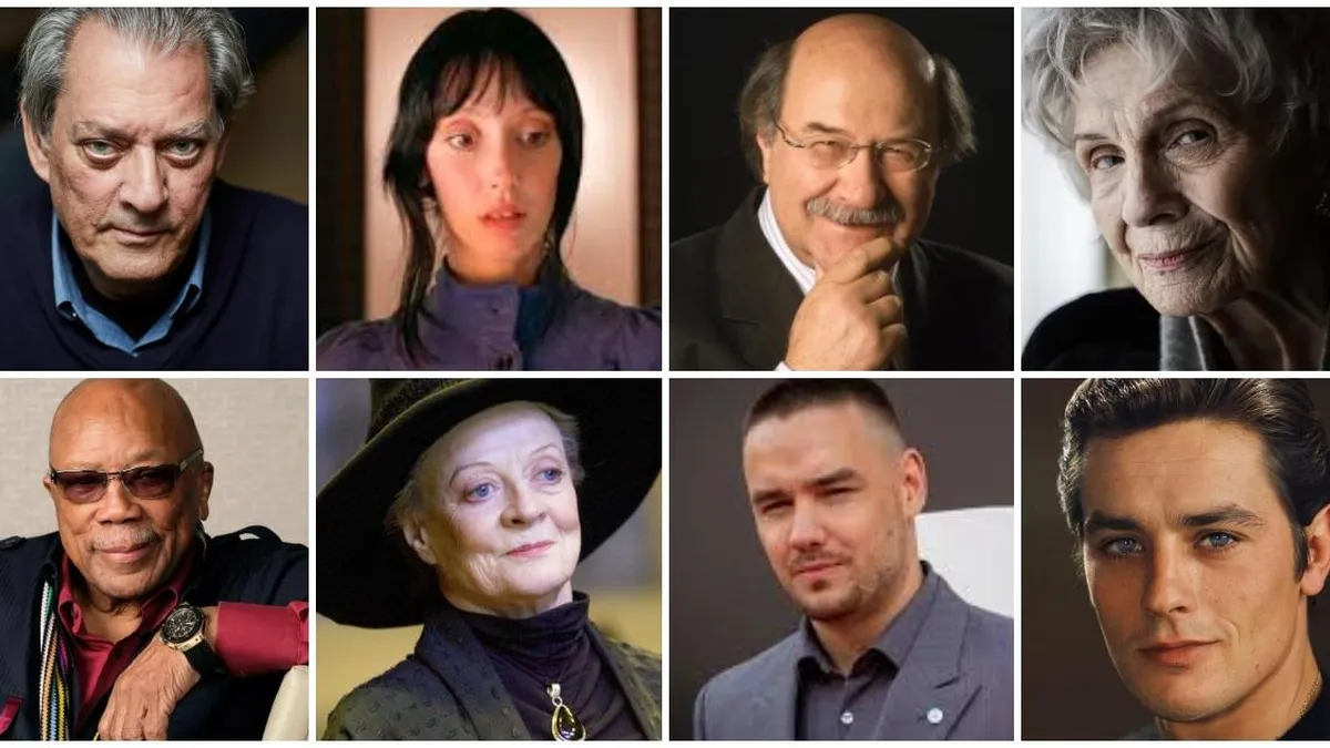 El 2024 se despide de grandes figuras culturales: ¿quiénes son los más recordados?