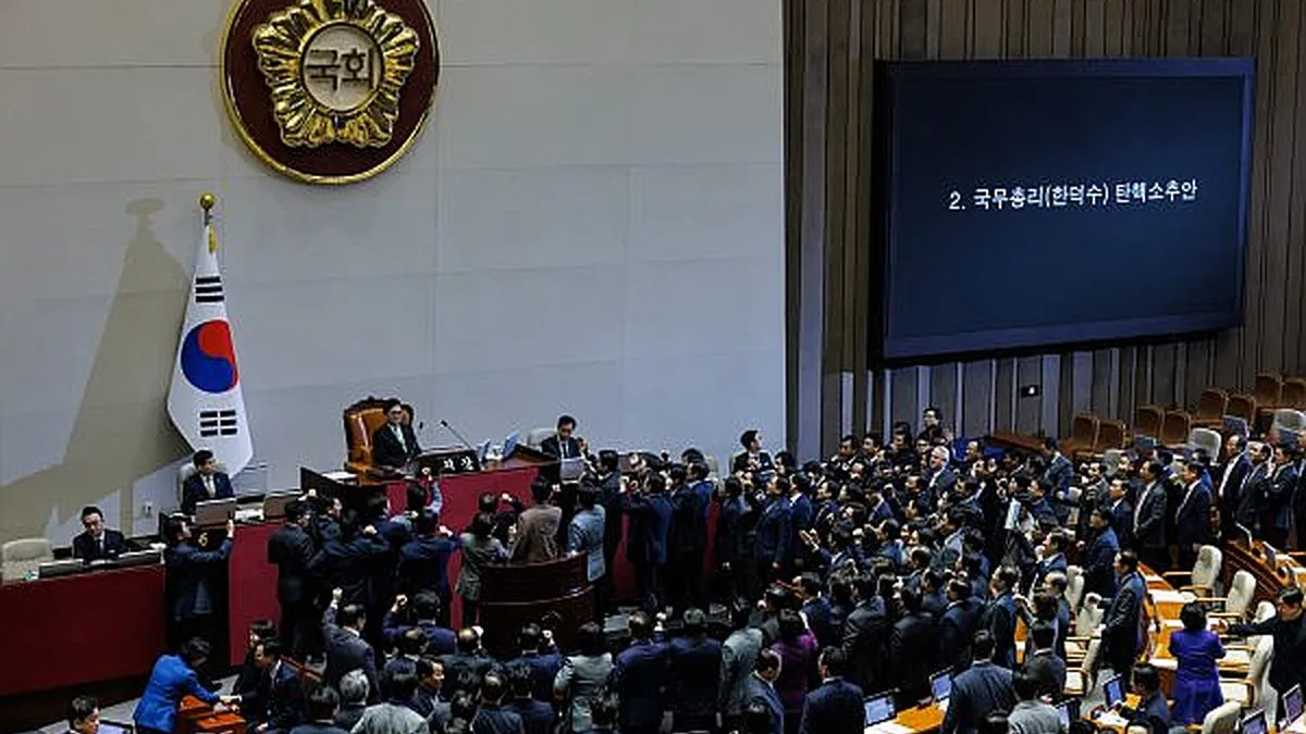 Crisis política en Corea del Sur: destitución del primer ministro Han Duck-soo genera incertidumbre