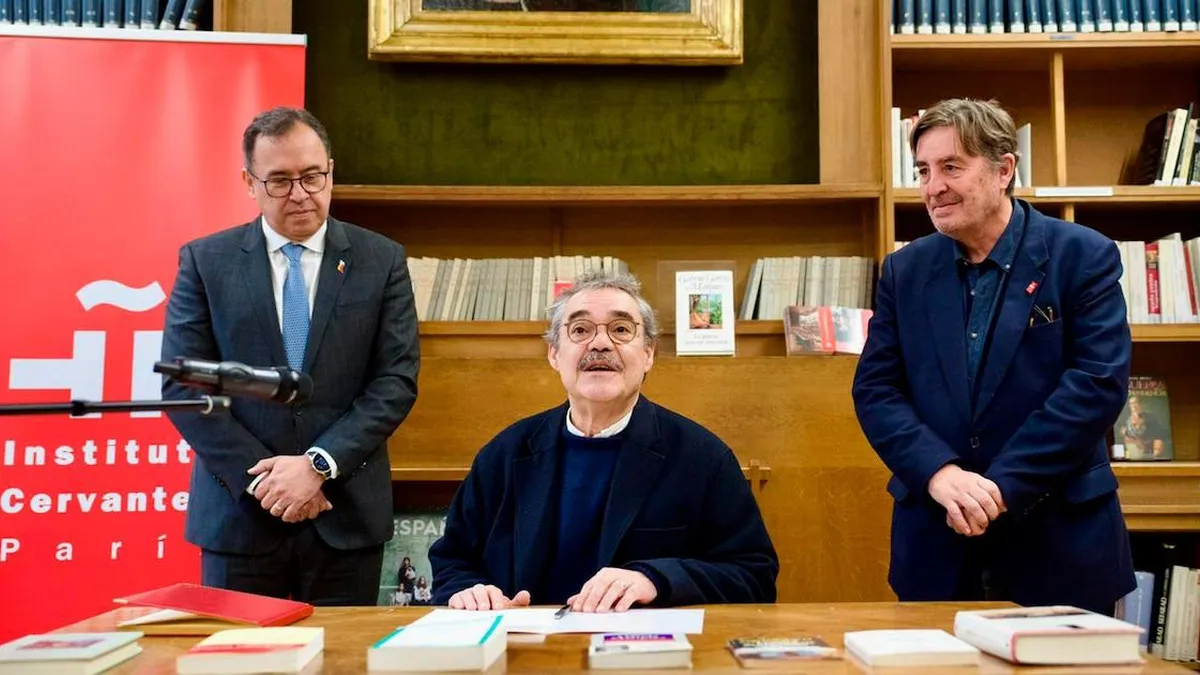 La donación de libros de García Márquez a Cervantes: un legado literario en París