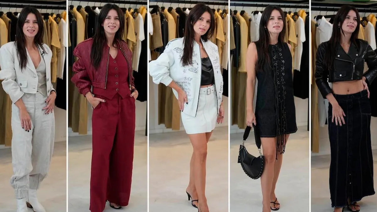 Gimena Accardi revela sus cinco looks imprescindibles para las fiestas de fin de año