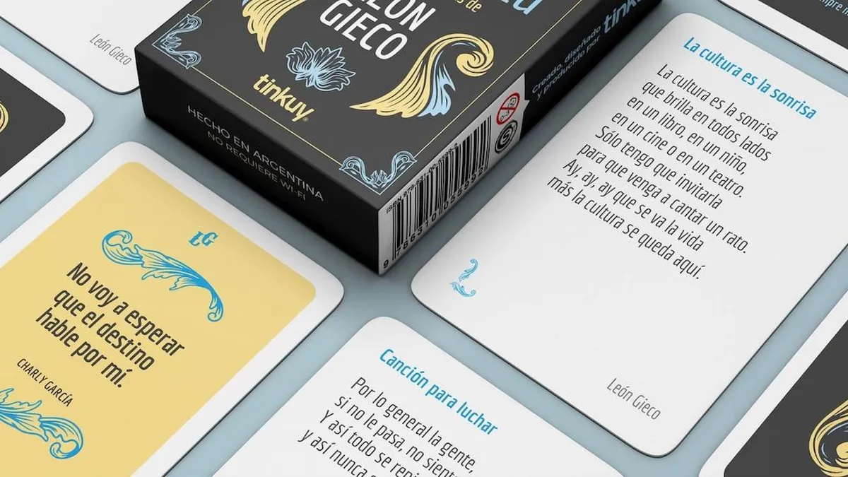 Tinkuy lanza innovador libro-juego inspirado en la música de León Gieco y la poesía