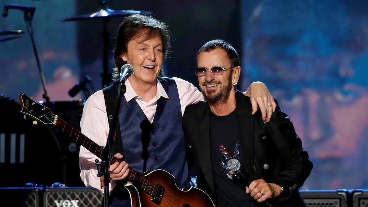 La inesperada reunión de Paul McCartney y Ringo Starr en Londres que emocionó a todos