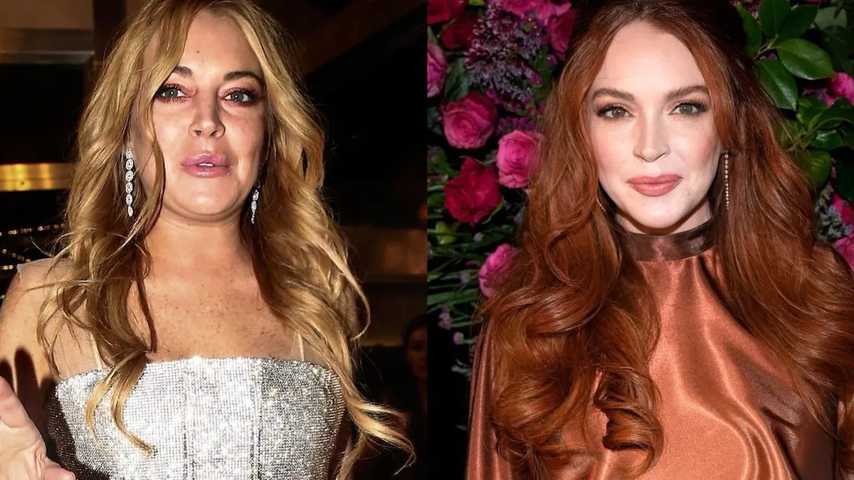 Lindsay Lohan: teorías sobre su sorprendente transformación estética.