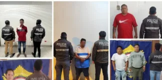 Operativo policial en Ecuador desarticula células criminales con éxito.