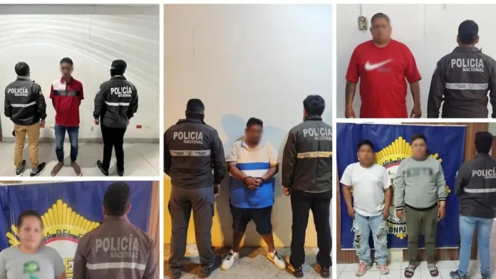 Operativo policial en Ecuador desarticula células criminales con éxito.