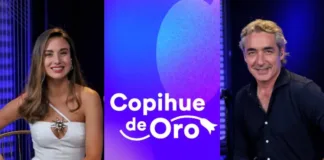 José Luis Repenning y Tita Ureta presentan los nominados a los Copihue de Oro.