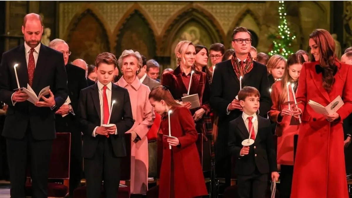 La emotiva tarjeta navideña de los príncipes de Gales y su mensaje especial