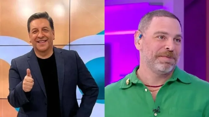 JC Rodríguez da la bienvenida a Neme en el matinal de CHV.