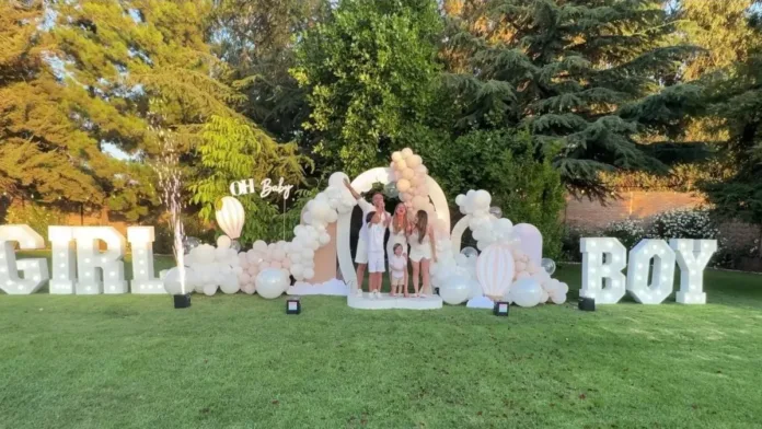 Flaviana Seeling celebra la revelación de género de su bebé con una fiesta especial.