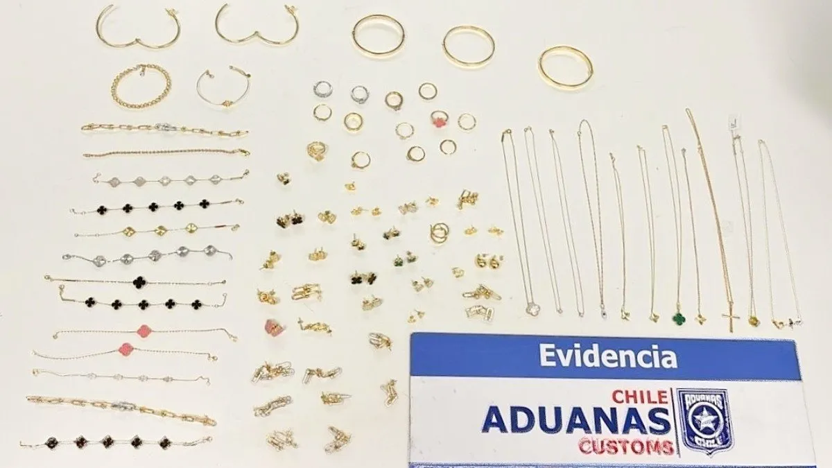 Detienen a fashionista en Santiago con joyas no declaradas valoradas en más de 26 millones