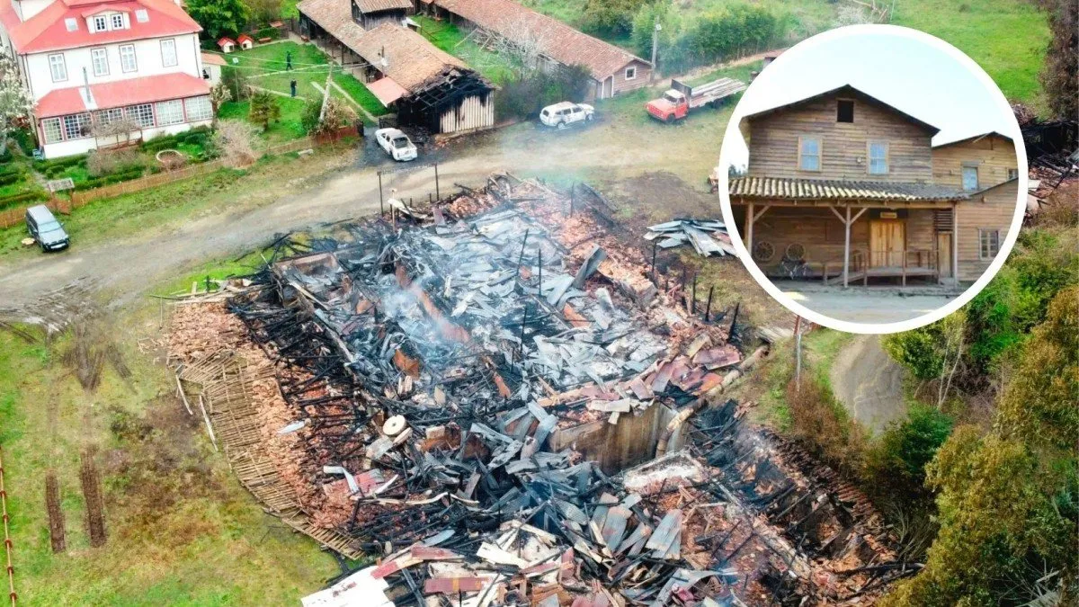 Detenciones en Biobío por el ataque incendiario al histórico Molino Grollmus